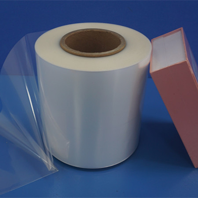 Film simple d'enveloppe de rétrécissement de polyoléfine de la blessure de Coextruded de 5 couches (commutateur) pour la boîte