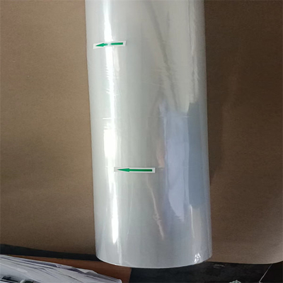 Film de rétrécissement de empaquetage expulsé de la chaleur d'aluminium du matériel 5 de polyoléfine - couche Co - POF pour la toile étirée